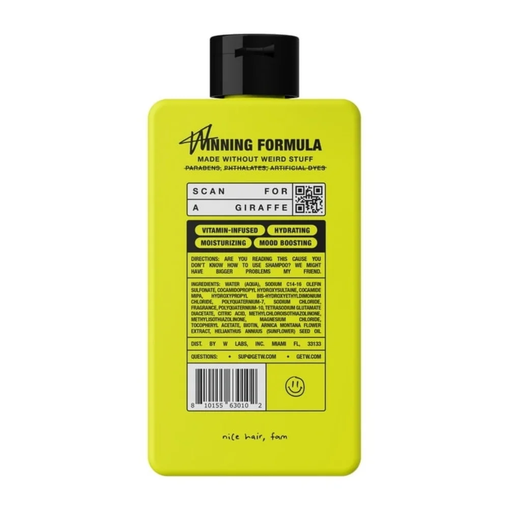 W by Jake Paul Hydrating 2in1‎ Shampoo & Conditioner for All Hair Types Original